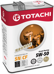 ������ �������� ����� Totachi Grand Fuel Fully Synthetic SN/CF 5W-50, 4�,  � ��������-�������� � �������������