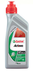������ �������� ����� Castrol  ACT>EVO 4T 10W-40, 1 �,  � ��������-�������� � �������������