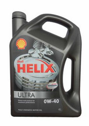 ������ �������� ����� Shell Helix Ultra 0W-40,  � ��������-�������� � �������������