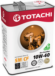 ������ �������� ����� Totachi Eco Gasoline Semi-Synthetic SM/CF 10W-40, 4�,  � ��������-�������� � �������������