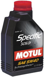 ������ �������� ����� Motul Specific 505.01,  � ��������-�������� � �������������