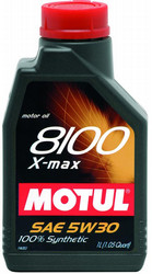 ������ �������� ����� Motul 8100 X-Max,  � ��������-�������� � �������������