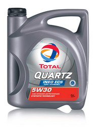 ������ �������� ����� Total Quartz Ineo Ecs 5W30,  � ��������-�������� � �������������
