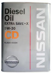 ������ �������� ����� Nissan Diesel Oil Extra Save X,  � ��������-�������� � �������������