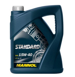 ������ �������� ����� Mannol Standard SAE 15w/40,  � ��������-�������� � �������������