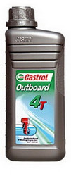 ������ �������� ����� Castrol Outboard 4T 10W30 1L,  � ��������-�������� � �������������