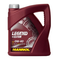 ������ �������� ����� Mannol Legend Ester SAE 0W/40,  � ��������-�������� � �������������