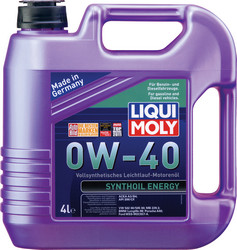 ������ �������� ����� Liqui moly Synthoil Energy SAE 0W-40,  � ��������-�������� � �������������