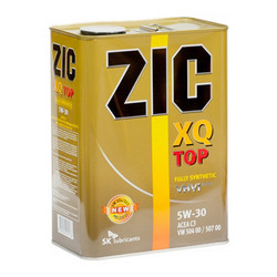 ������ �������� ����� Zic XQ TOP 5w30,  � ��������-�������� � �������������