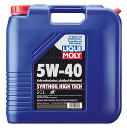 ������ �������� ����� Liqui moly Synthoil High Tech SAE 5W-40,  � ��������-�������� � �������������