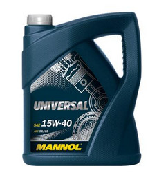 ������ �������� ����� Mannol Universal SAE 15W/40,  � ��������-�������� � �������������