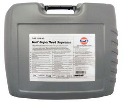 ������ �������� ����� Gulf Superfleet Supreme 10W-40,  � ��������-�������� � �������������
