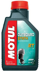 ������ �������� ����� Motul Outboard Synth 2T,  � ��������-�������� � �������������