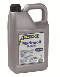 ������ �������� ����� Ravenol Marineoil Petrol 15W40, 5�,  � ��������-�������� � �������������