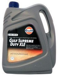 ������ �������� ����� Gulf Supreme Duty XLE 15W-40,  � ��������-�������� � �������������