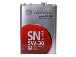 ������ �������� ����� Toyota Motor Oil sn/gf-5,  � ��������-�������� � �������������