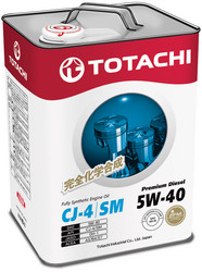������ �������� ����� Totachi Premium Diesel Fully Synthetic CJ-4/SM 5W-40, 6�,  � ��������-�������� � �������������