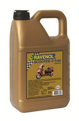 ������ �������� ����� Ravenol Scooter 2-Takt Full Synth, 5�,  � ��������-�������� � �������������
