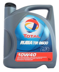 ������ �������� ����� Total Rubia Tir 8600 10W40,  � ��������-�������� � �������������