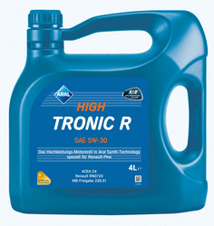 ������ �������� ����� Aral  High Tronic R 5W-30, 4�.,  � ��������-�������� � �������������