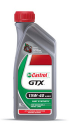 ������ �������� ����� Castrol  GTX 15W-40, 1 �,  � ��������-�������� � �������������