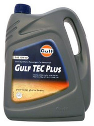 ������ �������� ����� Gulf Tec Plus 10W-40,  � ��������-�������� � �������������