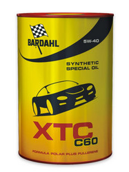 ������ �������� ����� Bardahl XTC C60, 5W-40, 1�.,  � ��������-�������� � �������������