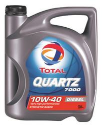 ������ �������� ����� Total Quartz Diesel 7000 10W40,  � ��������-�������� � �������������