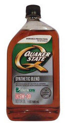 ������ �������� ����� Quaker state 5W-30 Synthetic Blend Motor Oil,  � ��������-�������� � �������������