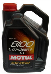 ������ �������� ����� Motul 8100 Eco Clean Plus,  � ��������-�������� � �������������