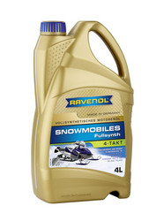 ������ �������� ����� Ravenol ����� ��� 4-���� ���������� Snowmobiles 4-Takt Fullsynth. (4�) new,  � ��������-�������� � �������������