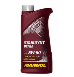 ������ �������� ����� Mannol Stahlsynt Ultra SAE 5W-50,  � ��������-�������� � �������������