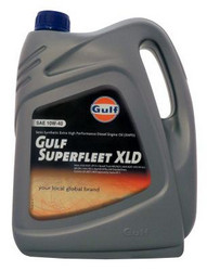������ �������� ����� Gulf Superfleet XLD 10W-40,  � ��������-�������� � �������������