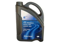 ������ �������� ����� General motors OIL, ENG (Dexos1),  � ��������-�������� � �������������