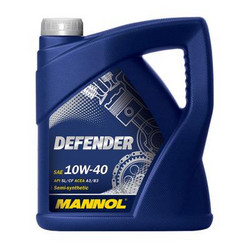 ������ �������� ����� Mannol Defender SAE 10W-40,  � ��������-�������� � �������������