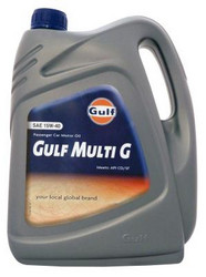 ������ �������� ����� Gulf Multi G SAE 15W-40 (4�),  � ��������-�������� � �������������