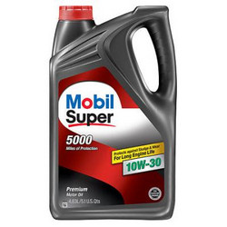������ �������� ����� Mobil Super 5000 10W-30,  � ��������-�������� � �������������