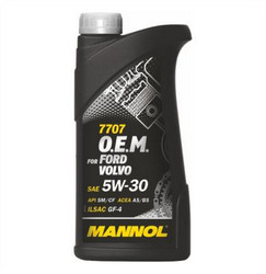 ������ �������� ����� Mannol O.E.M. for Ford Volvo 5W-30,  � ��������-�������� � �������������