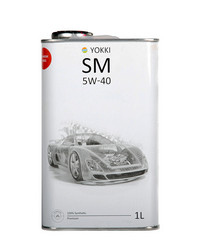 ������ �������� ����� Yokki SAE 5W40 API SM/CF,  � ��������-�������� � �������������