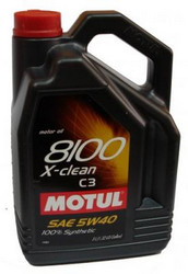 ������ �������� ����� Motul 8100 �-Clean,  � ��������-�������� � �������������