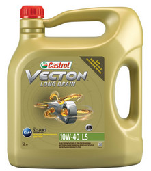 ������ �������� ����� Castrol  Vecton Long Drain 10W-40 LS, 5 �,  � ��������-�������� � �������������