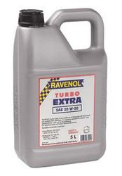 ������ �������� ����� Ravenol Turbo EXTRA SAE 20W50, 5�,  � ��������-�������� � �������������
