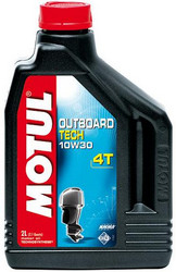 ������ �������� ����� Motul Outboard Tech 4T,  � ��������-�������� � �������������