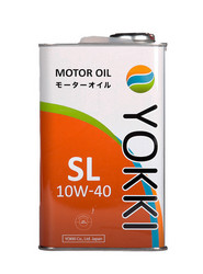 ������ �������� ����� Yokki SAE 10W40 API SL,  � ��������-�������� � �������������