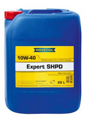 ������ �������� ����� Ravenol Expert SHPD SAE 10W-40,  � ��������-�������� � �������������