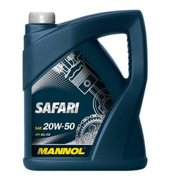 ������ �������� ����� Mannol Safari 20W/50,  � ��������-�������� � �������������