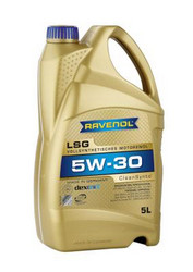 ������ �������� ����� Ravenol LSG SAE 5W-30,  � ��������-�������� � �������������