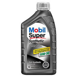 ������ �������� ����� Mobil Super Synthetic 10W-30,  � ��������-�������� � �������������