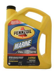 ������ �������� ����� Pennzoil Marine 100% Synthetic Outboard 2-Cycle,  � ��������-�������� � �������������