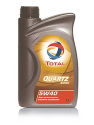 ������ �������� ����� Total Quartz 9000 5W40,  � ��������-�������� � �������������